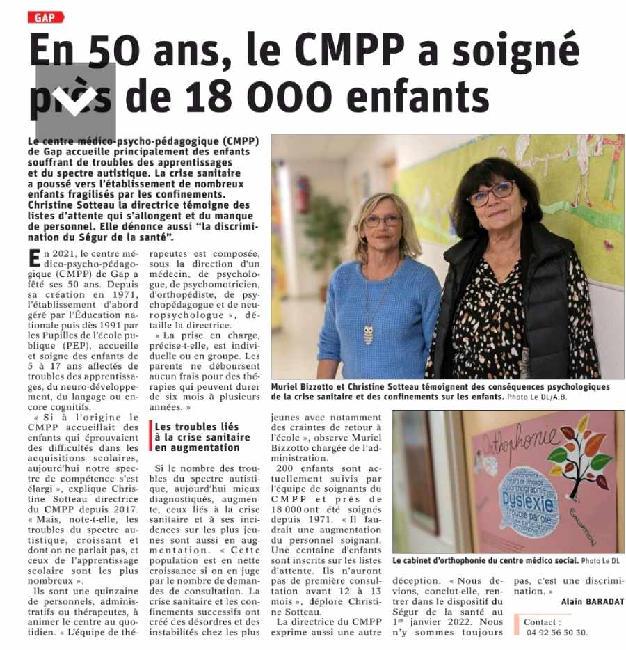 50 ans du CMPP